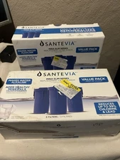 Santevia MINA Alkaline Water Pitcher Filter, Makes Alkaline Water, 6-Pack