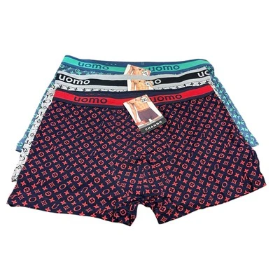 Lot de 3 Slip Boxer en coton de taille 2XL AC - Photo 1/2