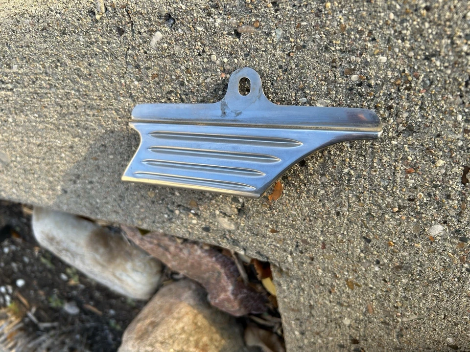 Chevrolet Del Ray & Yeoman 1958 lado del pasajero izquierdo pintura divisor moldura 58 Chevy Foto 4 de 4