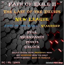 ✨Path of Exile 2✨Ascendancy Runs✨1-4th Carry✨Fate of the Vaal✨POE 2✨24/7✨