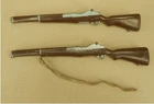 Vintage 1964 Hasbro GI Joe #7501 Combat Attack Set Brown M-1 Rifle Parts Lot C4