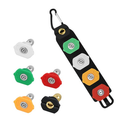 #ad 5201502 Universal Pressure Washer Nozzle Tips for Greenworks Pressure Washers... $15.66