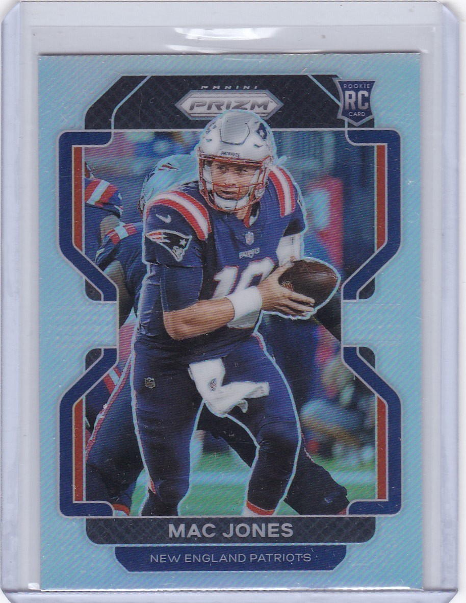 Mac Jones 2021 Panini Prizm Silver RC Rookie 49ers Patriots #336