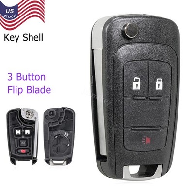 For 2010 2011 - 2017 Chevrolet Equinox Remote Key Shell Case Cover OHT01060512
