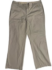 DOCKERS Favorite Fit Beige Straight Leg Pants Women s Size 16S