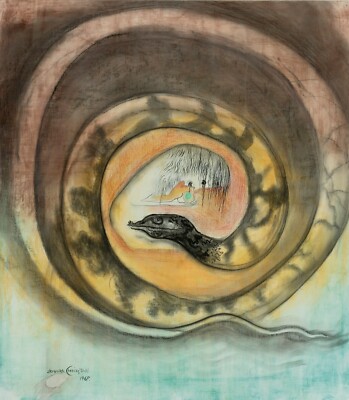 LEONOR CARRINGTON Art Poster or Rolled Canvas Print ''SNAKE''