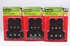 Scotch Felt Pads Value Pack Brown Assorted Sizes 36 Count (SP846-NA) - 3 Pack