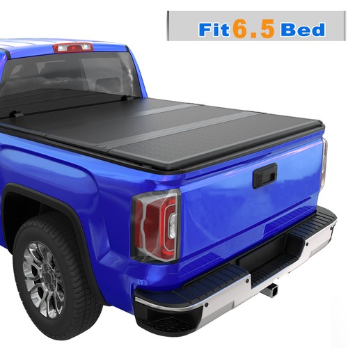 6.5/6.6ft Hard Fiberglass Tonneau Cover For 20072023 Toyota Tundra Bed