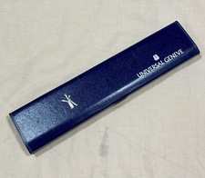 UNIVERSAL GENEVE Box Tri Bi Aero Space Compax Chronograph PANDA Chrono Steel /