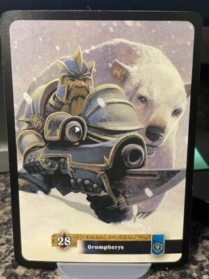 World of Warcraft Single Card Grumpherys Non Holo Full Art 14/319