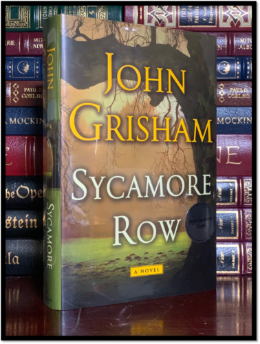 Sycamore Row ✍SIGNED✍ by JOHN GRISHAM New Hardback 1st Edition First Printing - Photo 1 sur 5