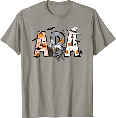 ABA Therapist Halloween Costume Rbt Future Bcba Sped T-Shirt