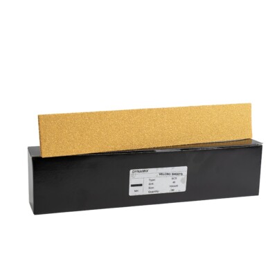 DYNAMIX Hook & Loop Abrasive Longboard Sandpaper Sheets (2 -3/4''  X  16 -1/2'')