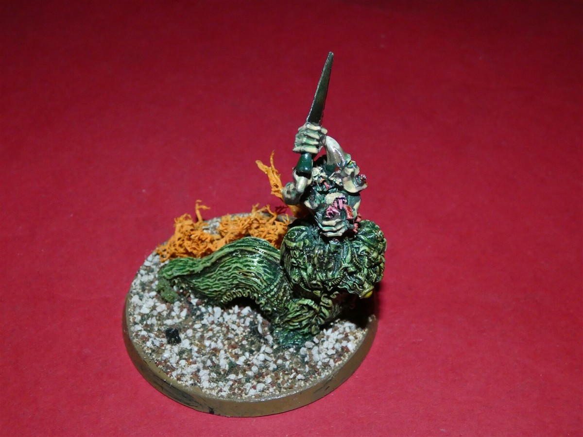 Warhammer: Chaos: metal Plaguerider of Nurgle - Beast with