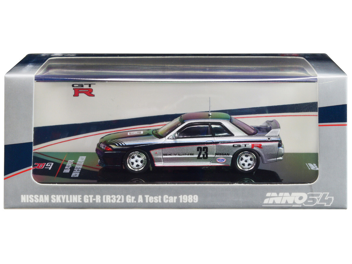 Inno Models Nissan Skyline GT-R R32 RHD #23 Test Car 1989 1/64
