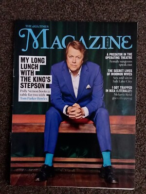Times  Magazine, Neneh Cherry, Rupert Everett, Tom Parker Bowles. Sept 2024 J