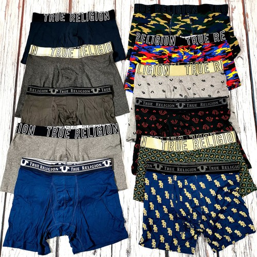 Men's True Religion Boxer Shorts 4 Pack 