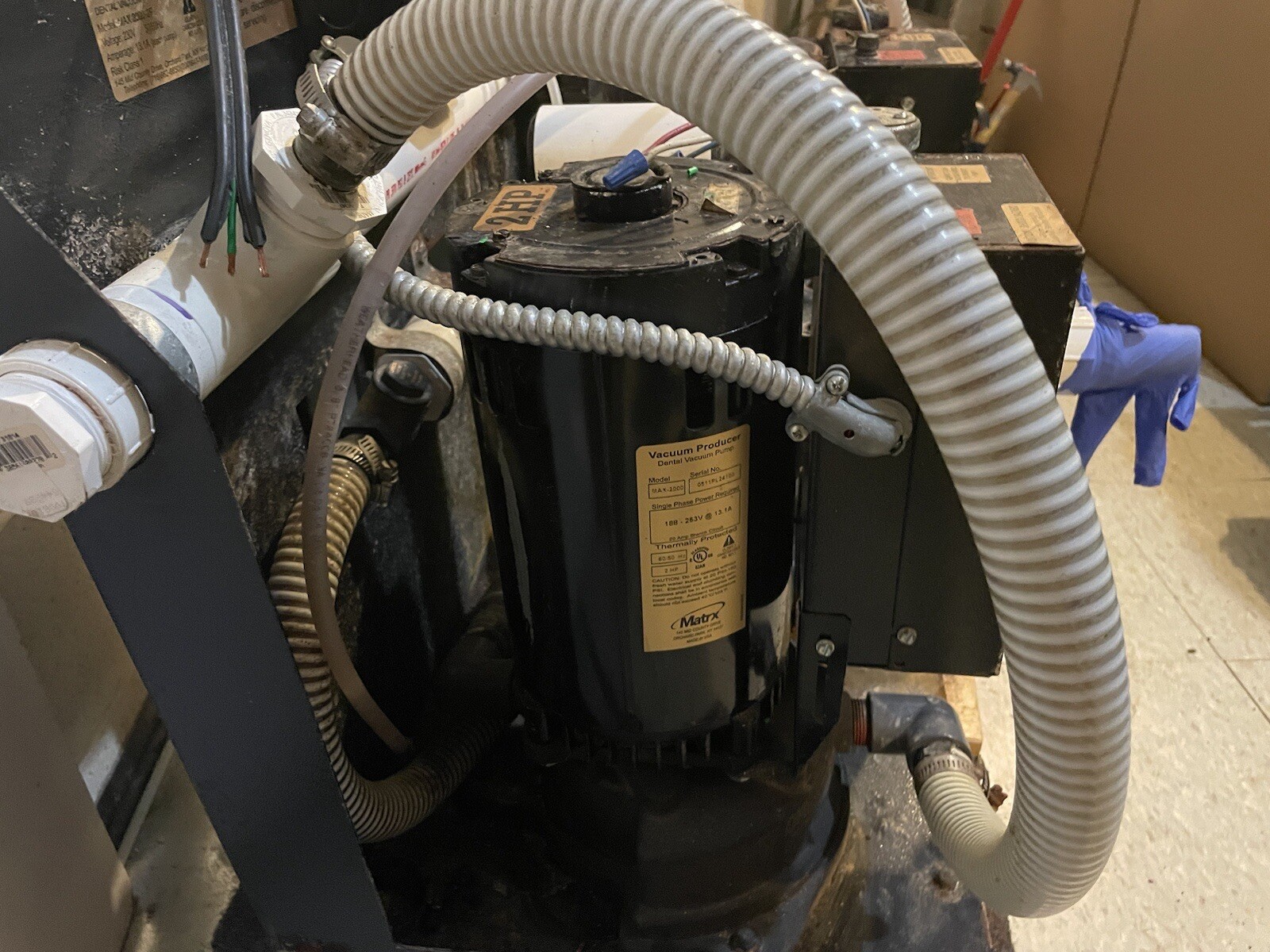 Matrx/Midmark Maximizer Dual Dental Vacuum Pump, 4 HP eBay