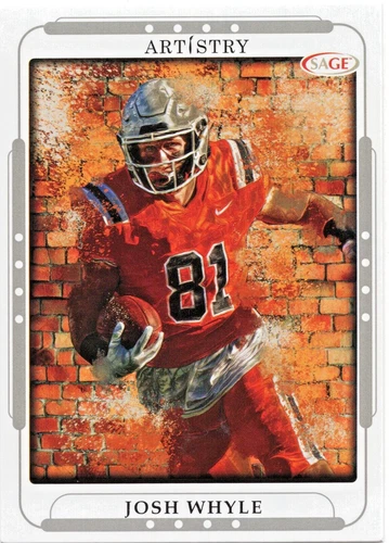 2023 SAGE Artistry Josh Whyle #76