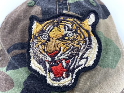 POLO RALPH LAUREN TIGER PATCH CAMO CAMOUFLAGE BALL CAP DAD  display picture 3