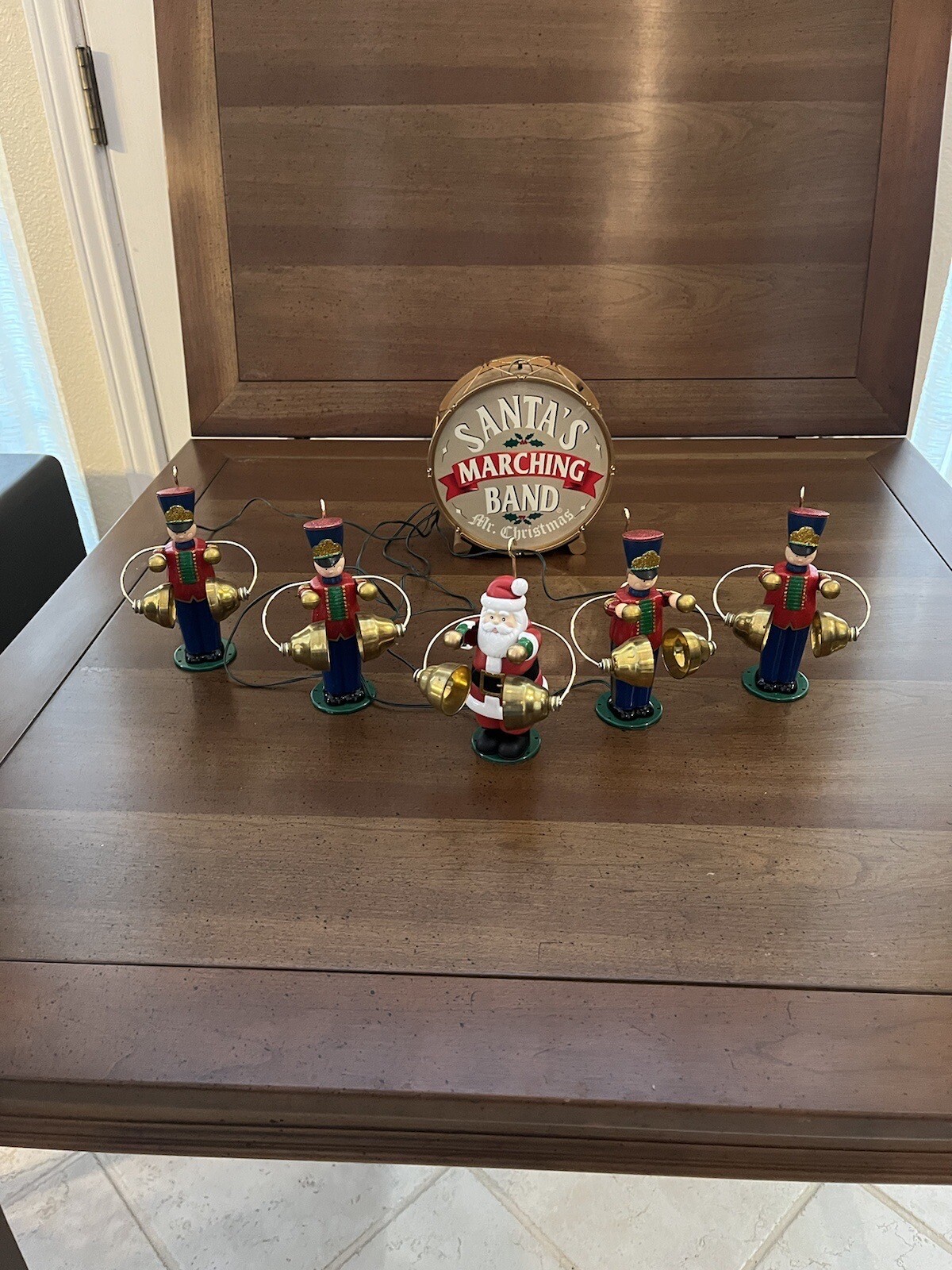 Mr. Christmas Santa Marching Band 15 Christmas Songs (w/ bells) eBay