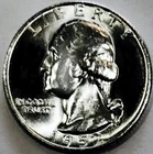 ⭐️1952 D ⭐️90% SILVER⭐️WASHINGTON QUARTER⭐️GEMBU+⭐️KNOCKOUT PIECE⭐️SUPER RARE