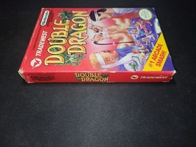 Double Dragon 1 Tradewest Authentic Nintendo NES EXMT condition COMPLETE n box!
