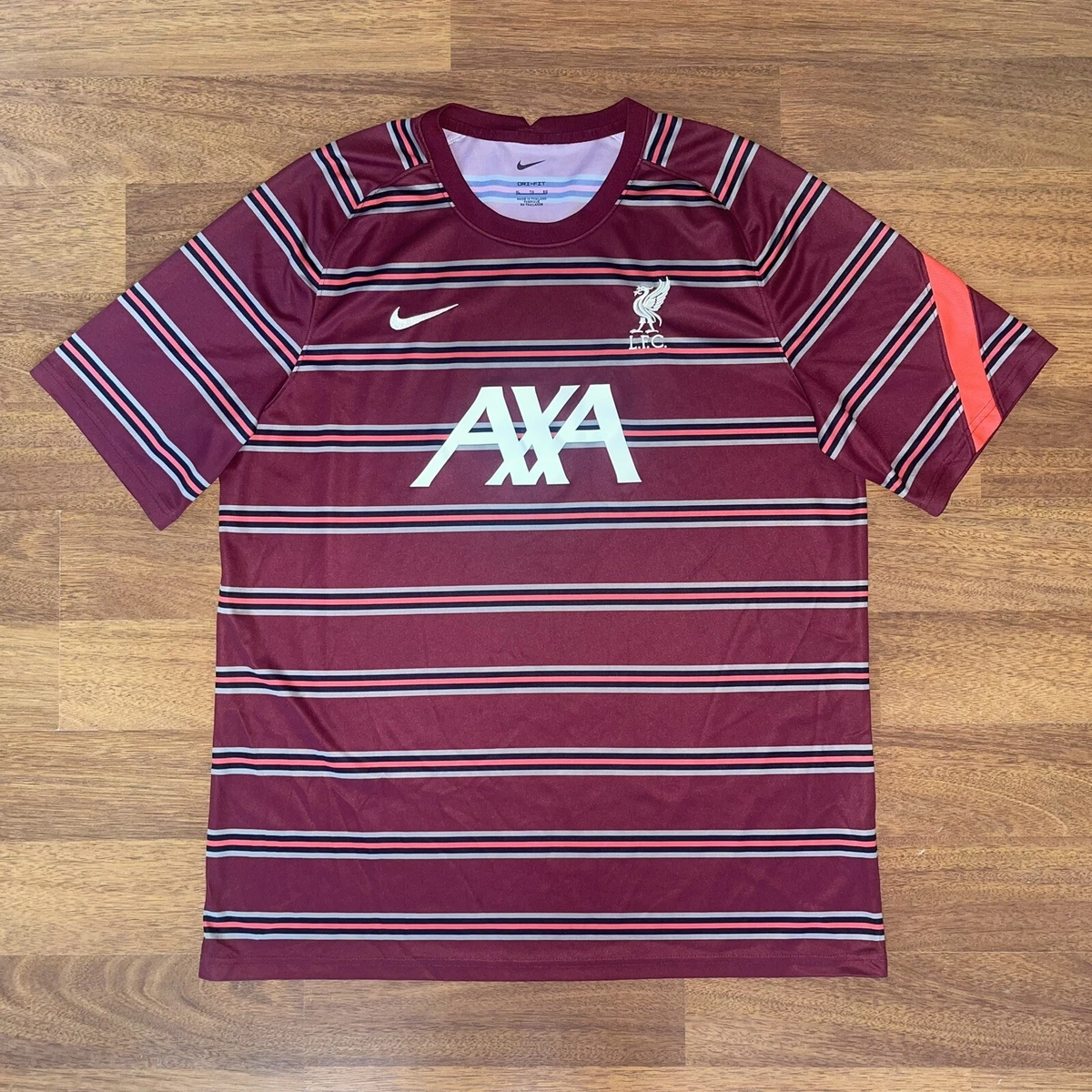 LIVERPOOL NIKE 2022 2023 FOOTBALL SOCCER WARM UP JERSEY SIZE XL