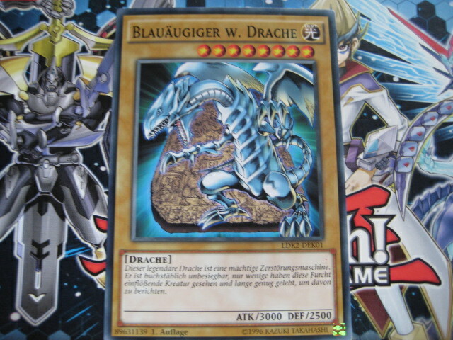 Blauäugiger w. Drache Auswahl SDK LOB BNZ LC01 CT13 LCKC Mil1