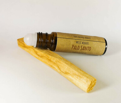 Palo Santo Ätherisches Öl | Rollflasche | Ätherische Ölmischung | Meditationsöl 