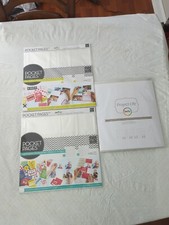 3 Brand New Scrapbook Packages Of Photo Pocket Pages
