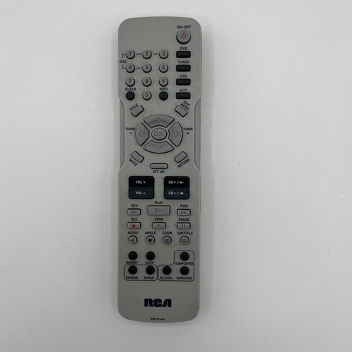 RCA RCR192AA1 Remote For DVD Home Theater RTD206 RTD207 RTD209 RTD217