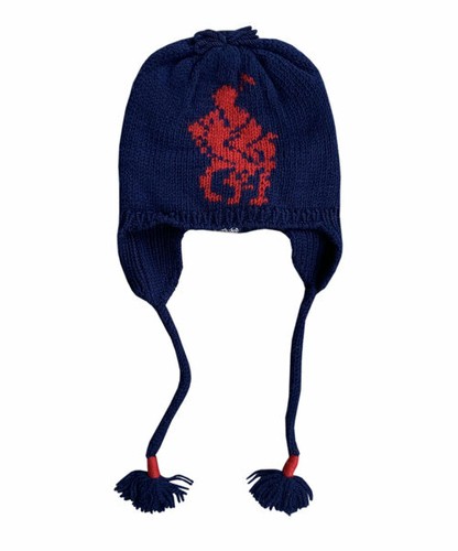 Polo Ralph Lauren Olympia 2014 Wintermütze Neu mit Etikett Beanie USA Stadium P Wing - Bild 1 von 4