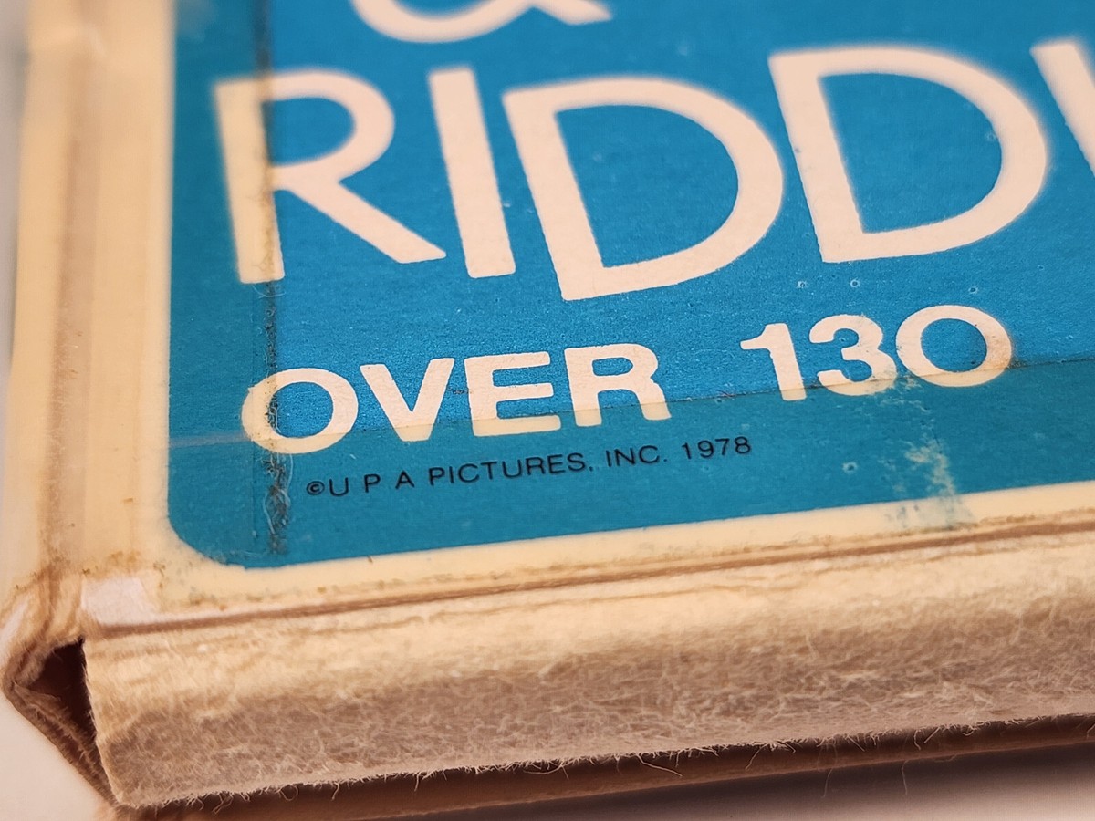 Vintage Mr Magoo Jokes and Riddles No. 467 - 130+ Jokes Cards Rare