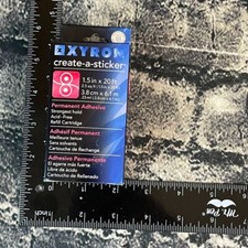 Xyron Create-A-Sticker Refill Cartridges 1.5 in X 20ft