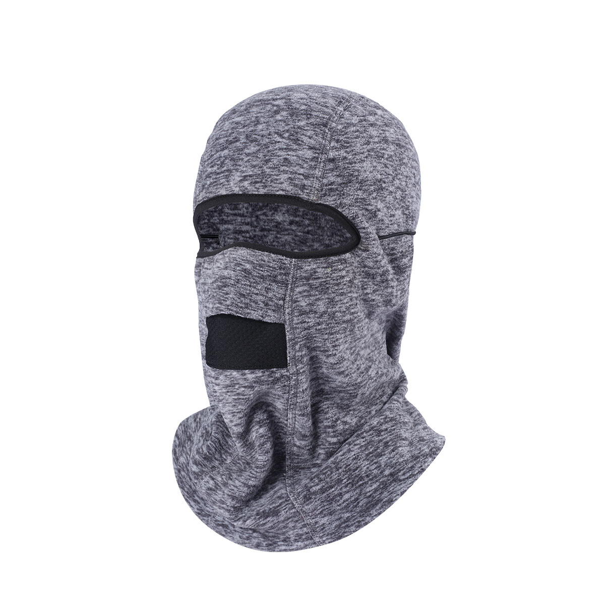 Fleece Balaclava Winter Sports Helmet Liner Unisex Recycled Polyester Two Piece Fleece Neoprene Balaclava Face Mask | Ergodyne main image 4