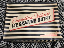 Canadian Zephyr Ice Skating Outfit No. 6304 Size 10 Men s Skates Retro Vintage