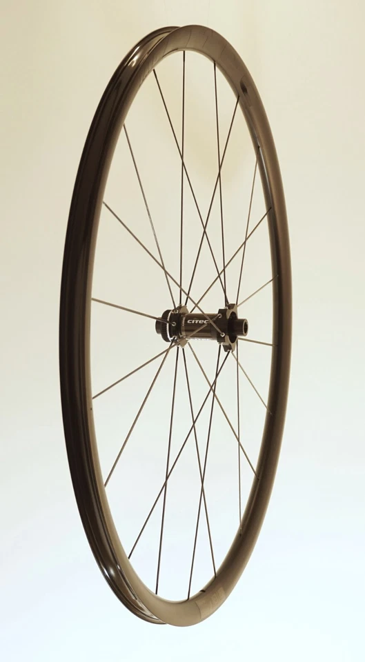 Rennrad Laufrad Alu 1 Satz Citec 3000 S Aero DB High Performance sw - Bild 3 von 4