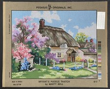 Bryant's Puddle Thatch Needlepoint Canvas