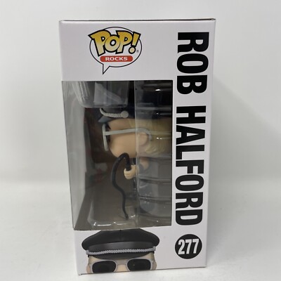ROB HALFORD Signed (JUDAS PRIEST) Pop Rocks! Funko Pop #277...