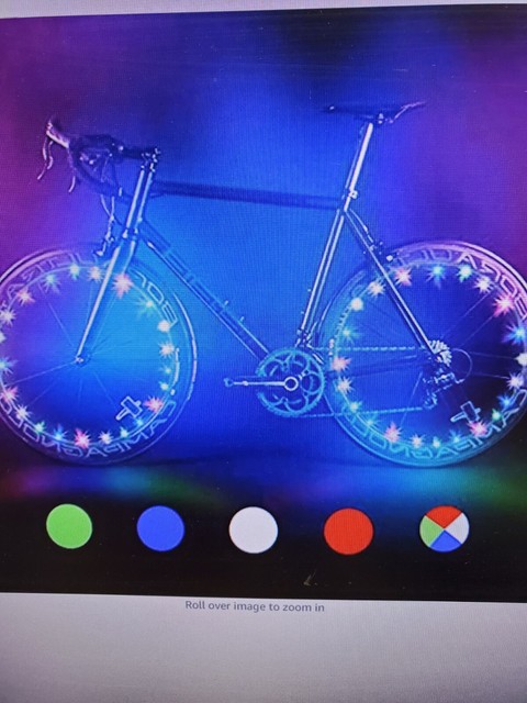 road bike wheel lights