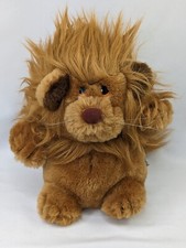 Dakin Ludicrous Lion Plush 7 Inch Brown Stuffed Animal Toy