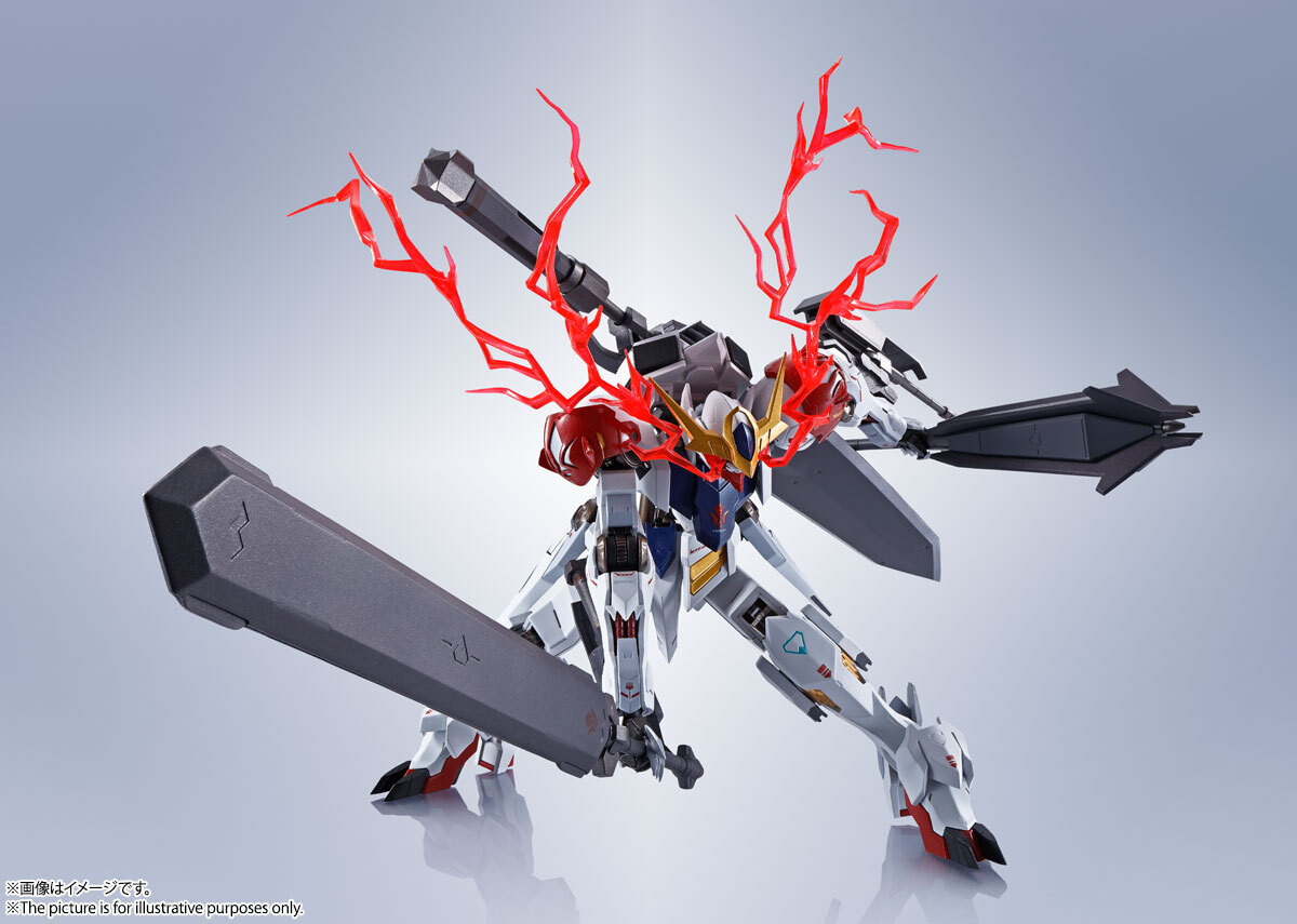 ROBOT IN METALLO Spirits Gundam Barbatos Lupus Rex