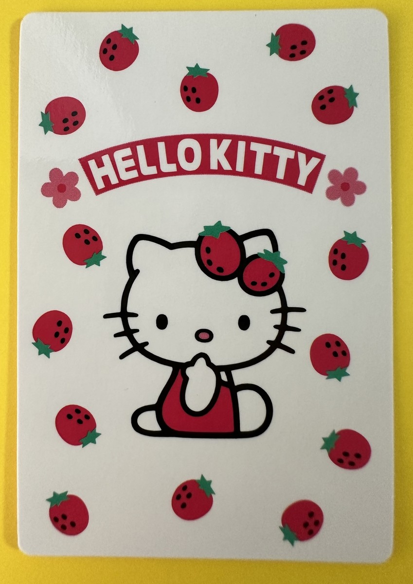 1997 Strawberry Hello Kitty Sanrio collector very rare trading
