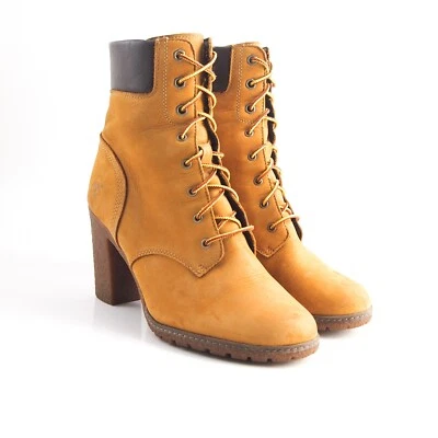 Timberland Allington Stiefeletten Beige Wildleder Mittelhoch Damen US 9W Eu 40 - Bild 1 von 4