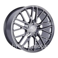 RUEDAS 19" 20" CROMADAS NEGRAS PARA CHEVROLET CORVETTE C6 Z06 ZR1 19X10 20X12