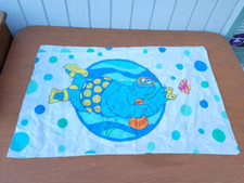 SESAME STREET Double Sided Standard Pillowcase Cookie Monster / Elmo