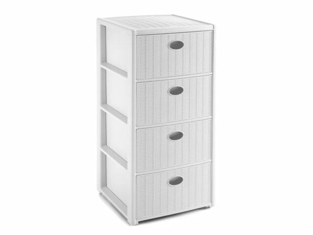 Cassettiere bianchi di cucina