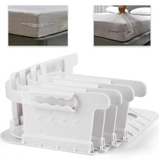 Upgraded Sheet Holders Keep Sheets Firm & Tight,  for All Mattress