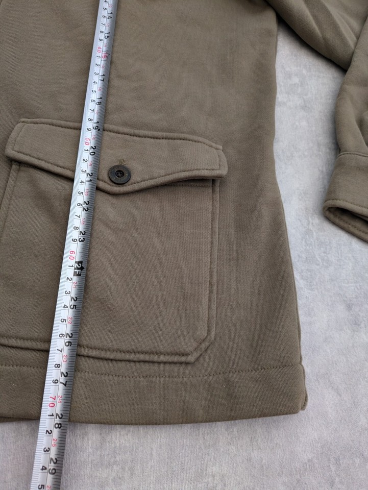 Orvis Jacket Mens Extra Large Shacket Overshirt Leather Elbow Patch